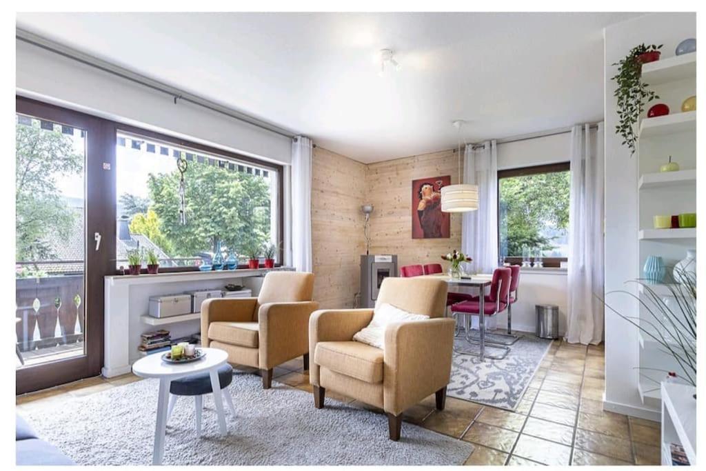 Apartment Mit Kamin-Sonnendurchflutet-Balkon Winterberg Luaran gambar
